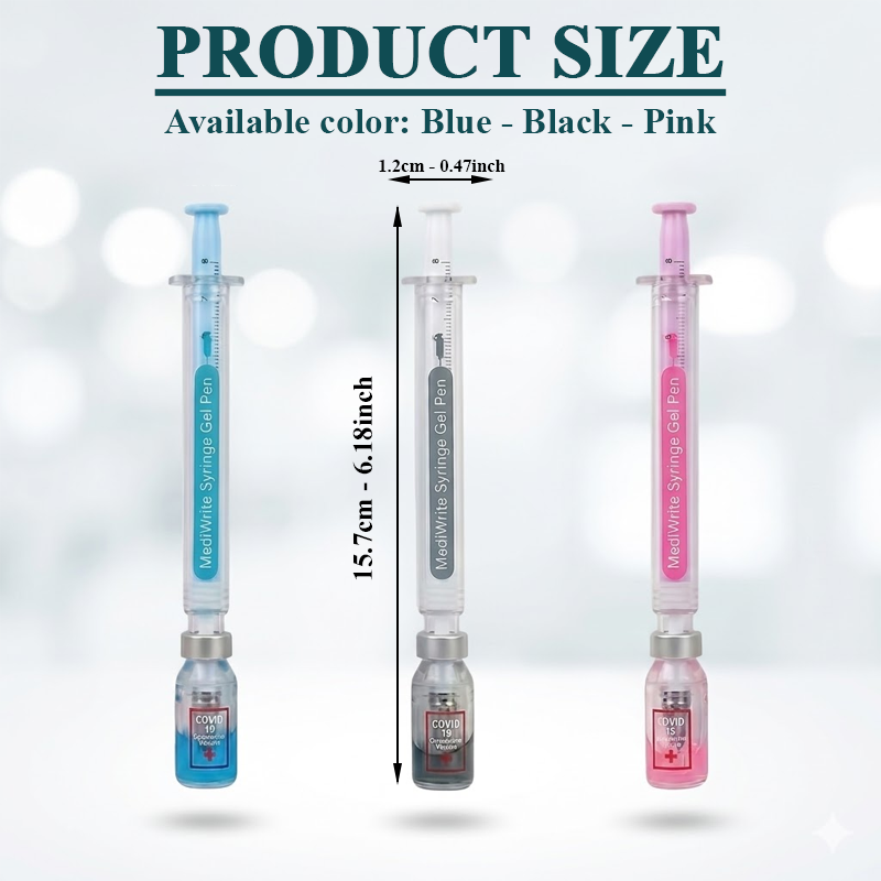LivLifeGoods™ MediWrite Syringe Gel Pen