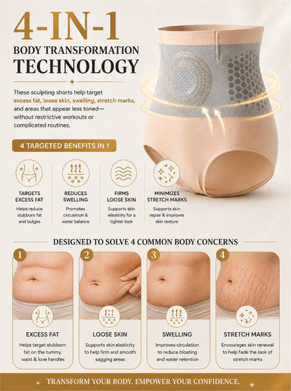 LivLifeGoods™ SilhouetteX Thermo Sculpting Shorts