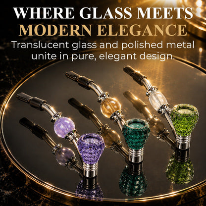 ComfortCornerUs™ GemGrace Glass Alloy Accessory