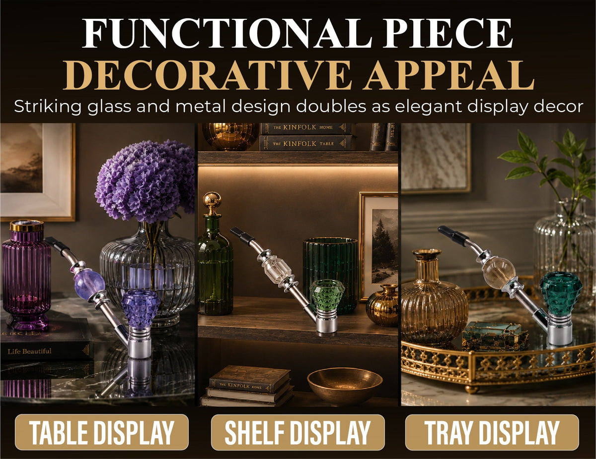 ComfortCornerUs™ GemGrace Glass Alloy Accessory