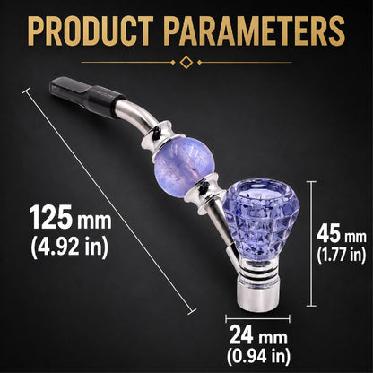 ComfortCornerUs™ GemGrace Glass Alloy Accessory