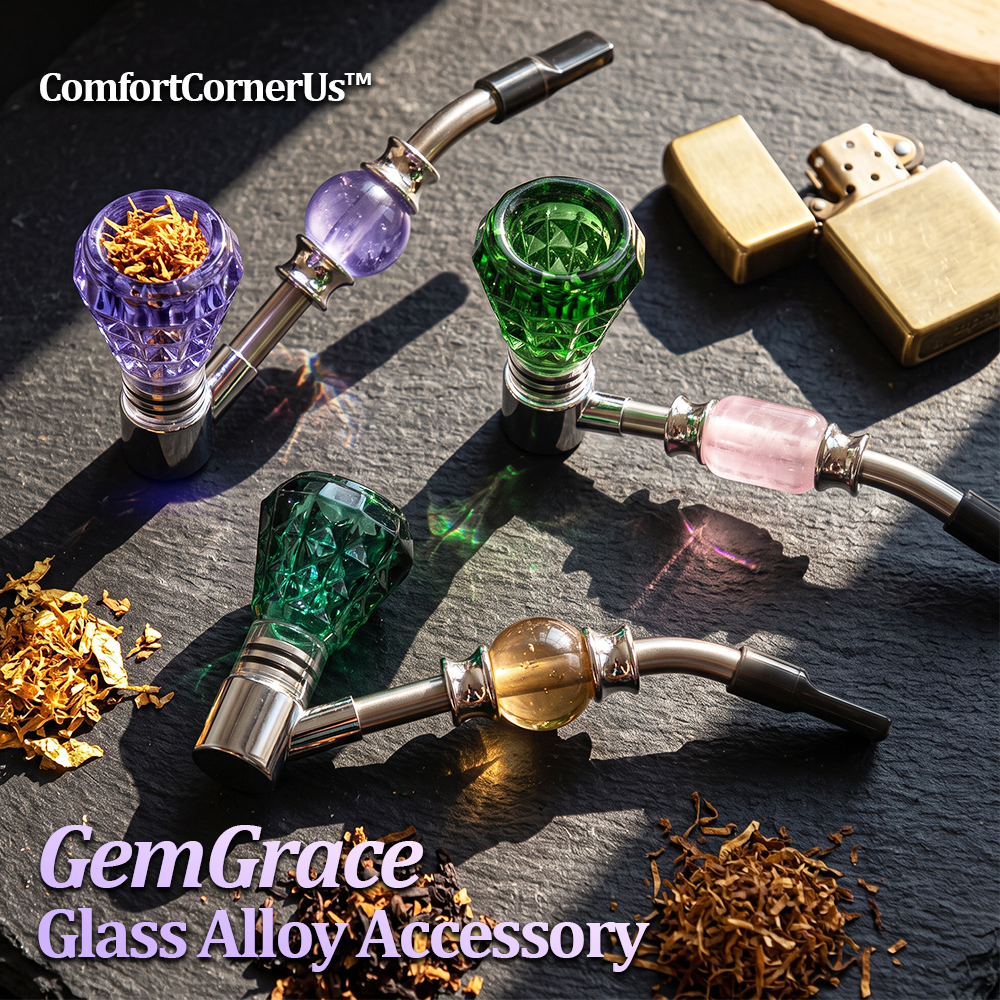 ComfortCornerUs™ GemGrace Glass Alloy Accessory