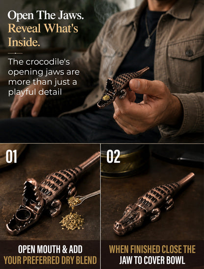 ComfortCornerUs™ SnapBite Crocodile Pocket Alloy Tool