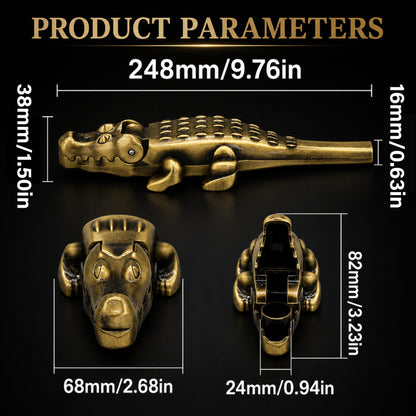 ComfortCornerUs™ SnapBite Crocodile Pocket Alloy Tool