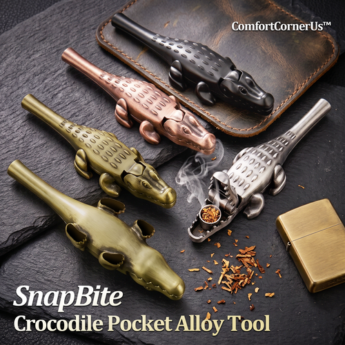 ComfortCornerUs™ SnapBite Crocodile Pocket Alloy Tool
