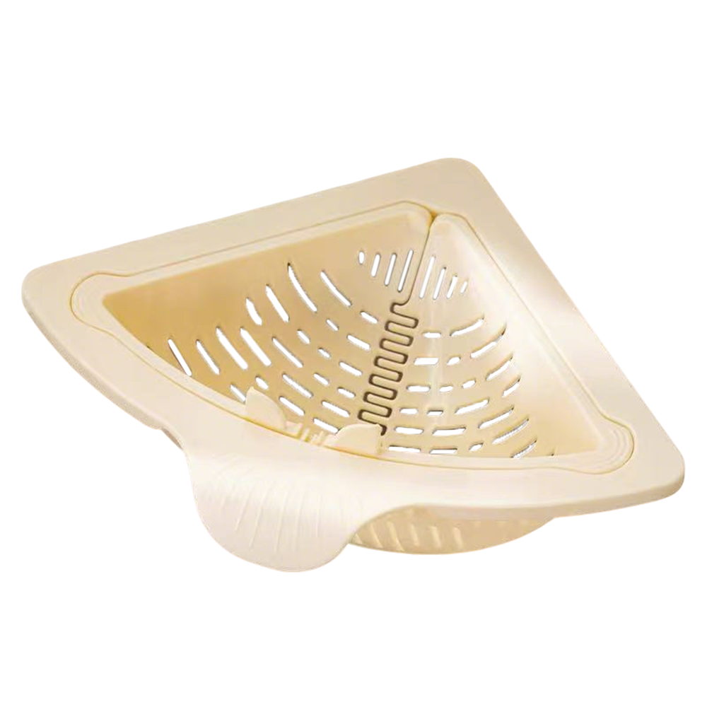 LivLifeGoods™ TwistClean Magnetic Corner Drain Basket