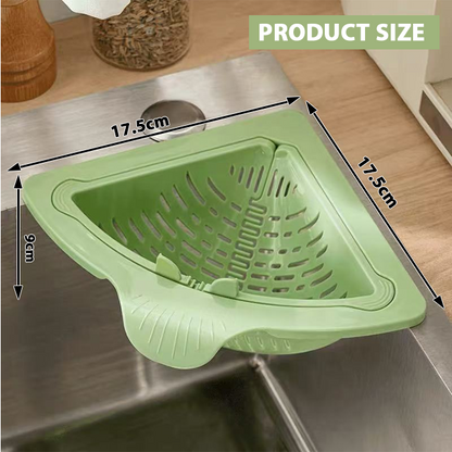 LivLifeGoods™ TwistClean Magnetic Corner Drain Basket