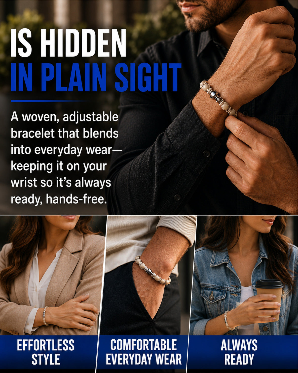 ComfortCornerUs™ WristCore Stealth Alloy Bracelet Tool