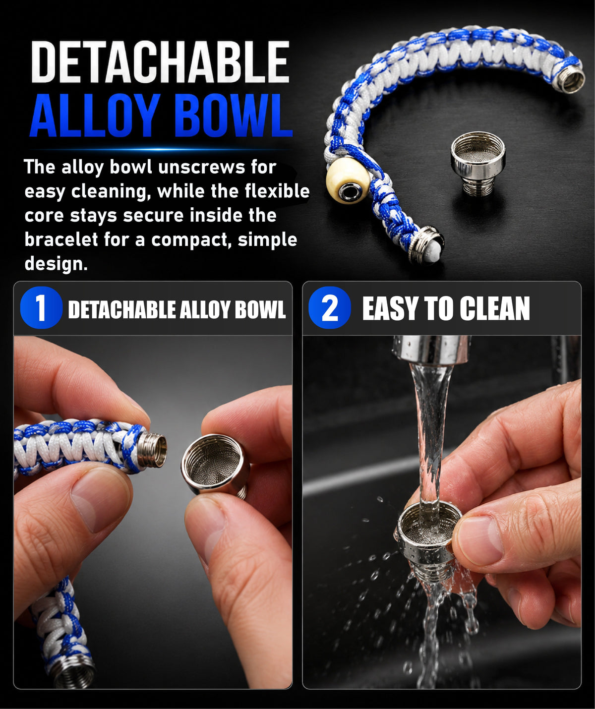 ComfortCornerUs™ WristCore Stealth Alloy Bracelet Tool