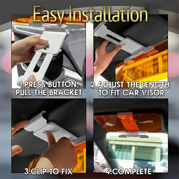 LivLifeGoods™ Anti-Glare Car Sun Visor