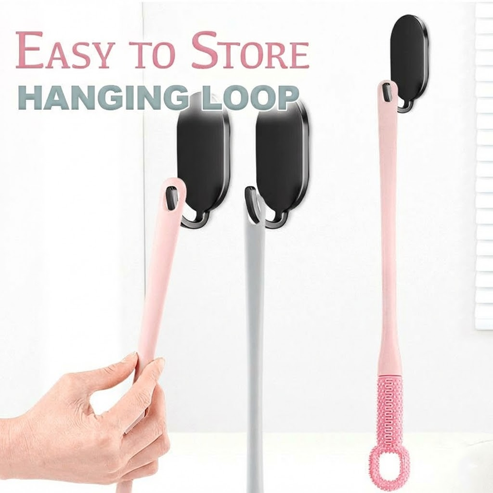 LivLifeGoods™ Easy-Reach Deep Cleaning Foot Brush