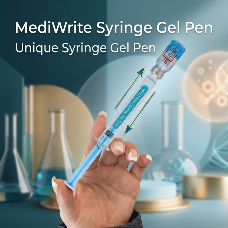 LivLifeGoods™ MediWrite Syringe Gel Pen