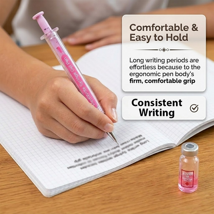 LivLifeGoods™ MediWrite Syringe Gel Pen