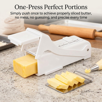LivLifeGoods™ SmartSlice Adjustable Butter Cutter Box