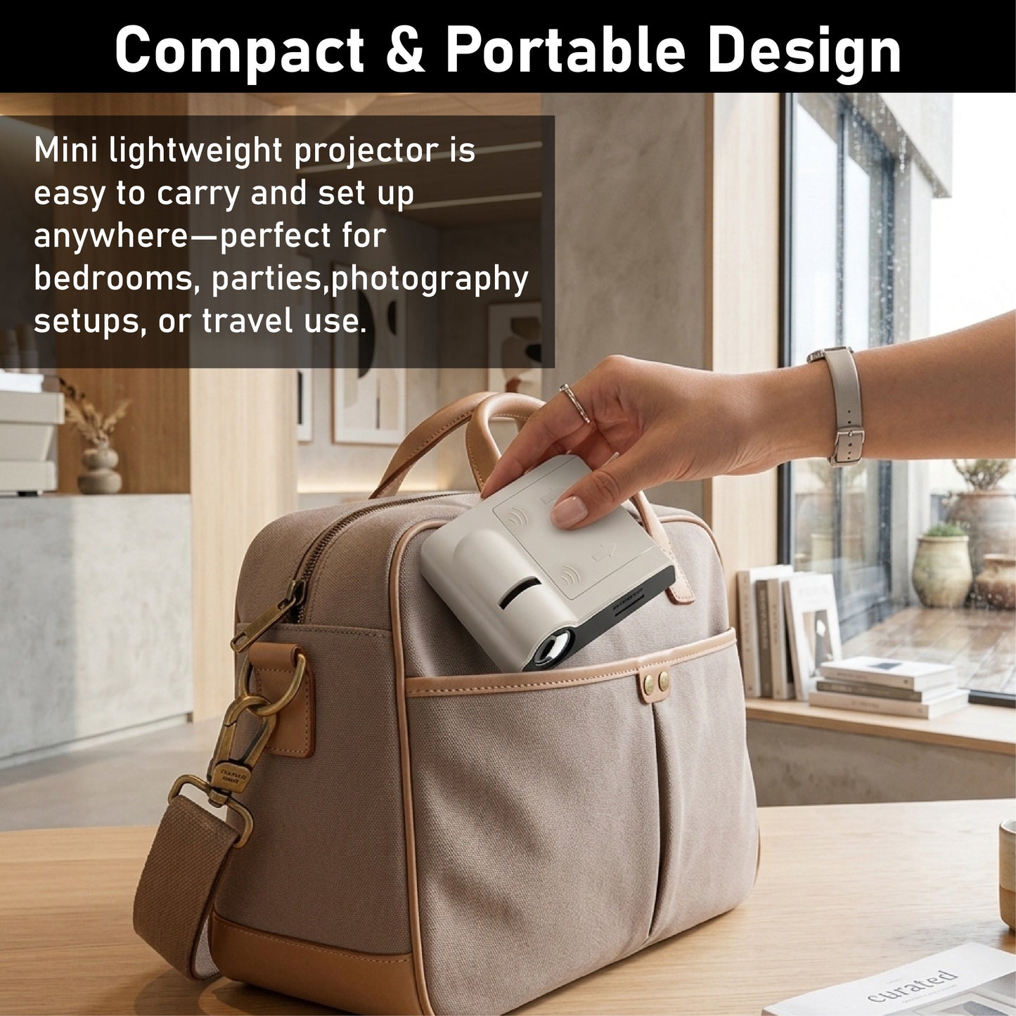 LivLifeGoods™ StarWave Mini Galaxy Projector Lamp