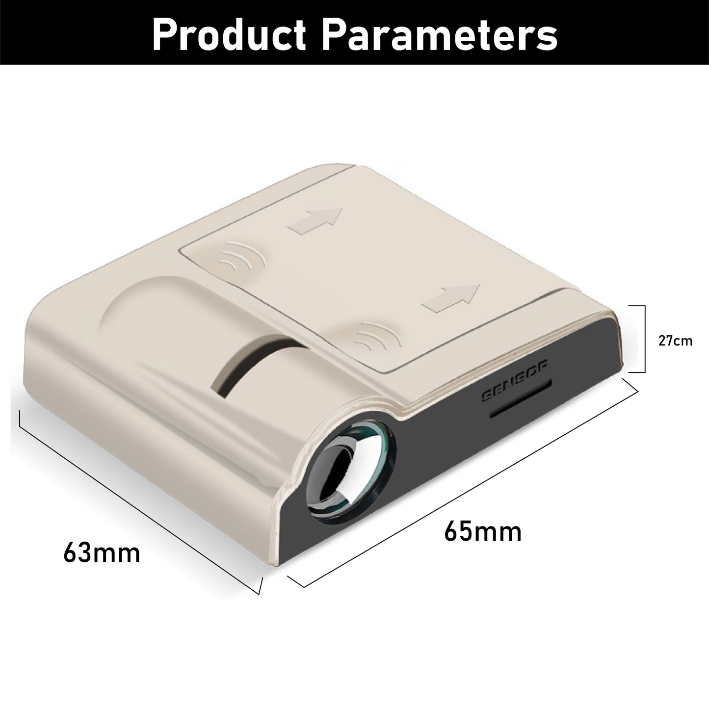 LivLifeGoods™ StarWave Mini Galaxy Projector Lamp