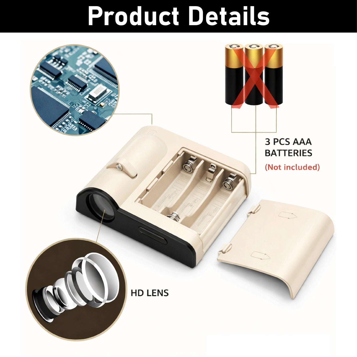 LivLifeGoods™ StarWave Mini Galaxy Projector Lamp