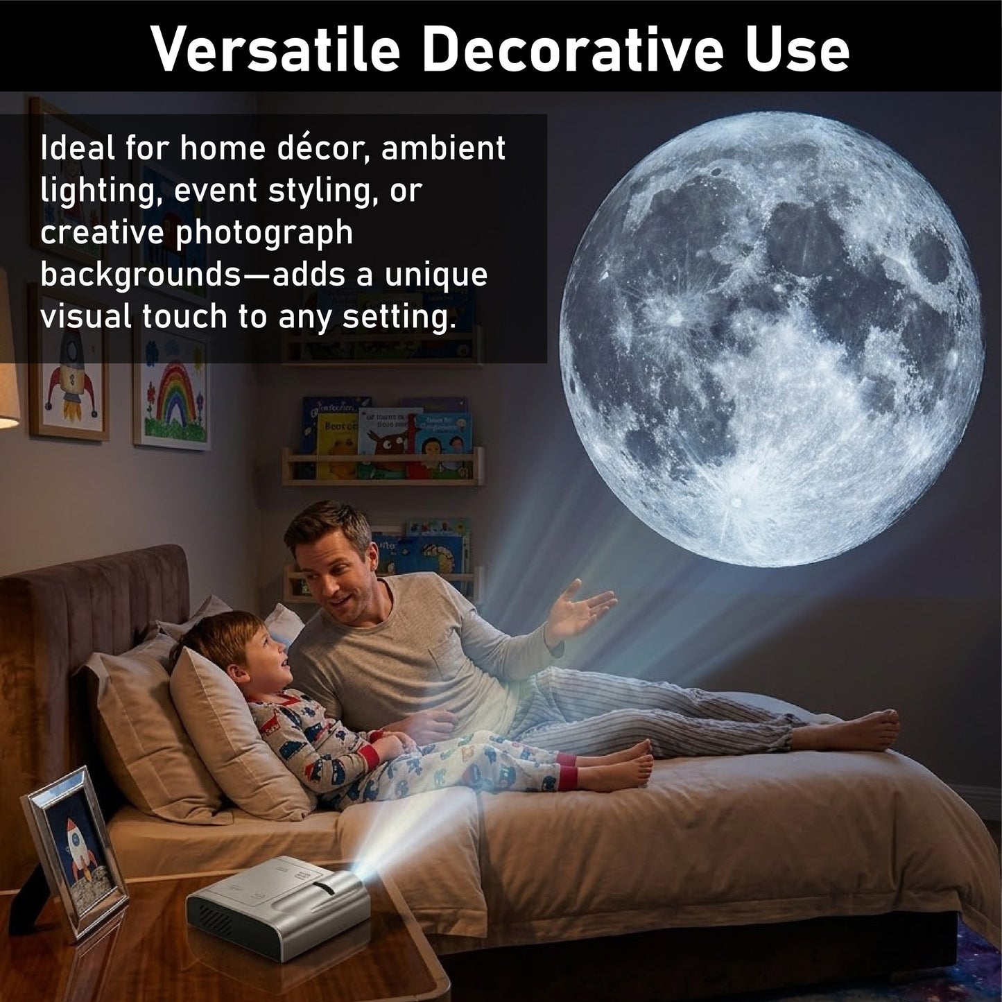 LivLifeGoods™ StarWave Mini Galaxy Projector Lamp