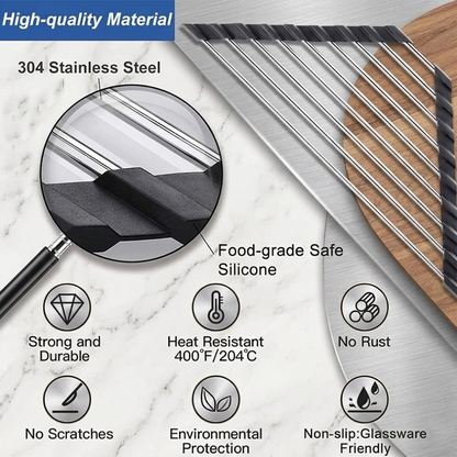 LivLifeGoods™ TriCorner Foldable Sink Drying Rack
