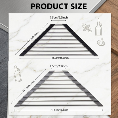 LivLifeGoods™ TriCorner Foldable Sink Drying Rack