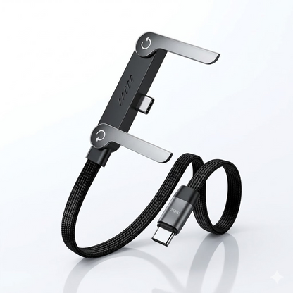 LivLifeGoods™ VoltFlex 240W Foldable Phone Stand Cable