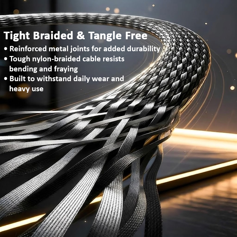 LivLifeGoods™ VoltFlex 240W Foldable Phone Stand Cable