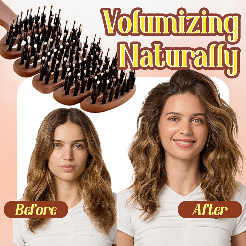 👍 LivLifeGoods™ Volume+ Bristle Hair Brush