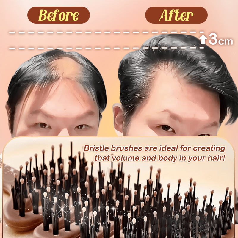 👍 LivLifeGoods™ Volume+ Bristle Hair Brush