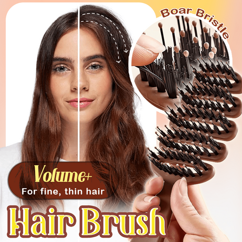 👍 LivLifeGoods™ Volume+ Bristle Hair Brush