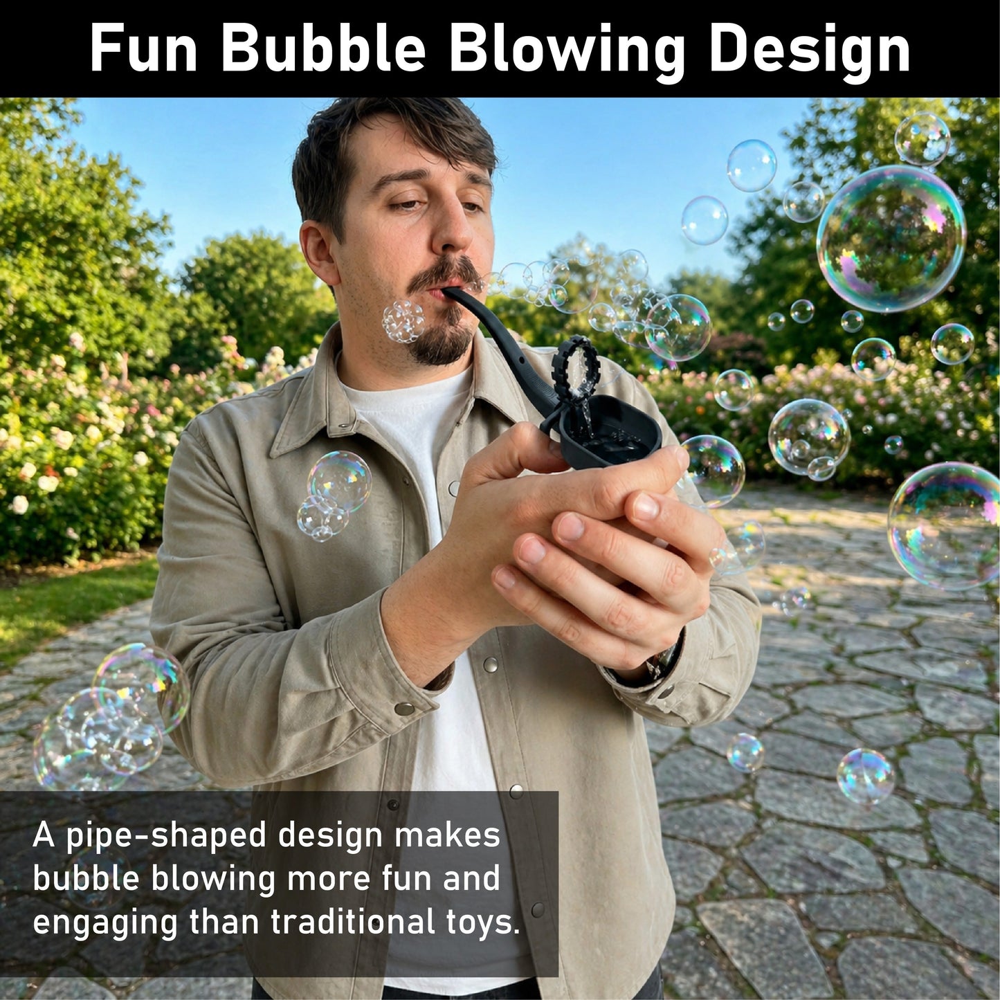 LivLifeGoods™ BubblePipe Fun Blower Toy