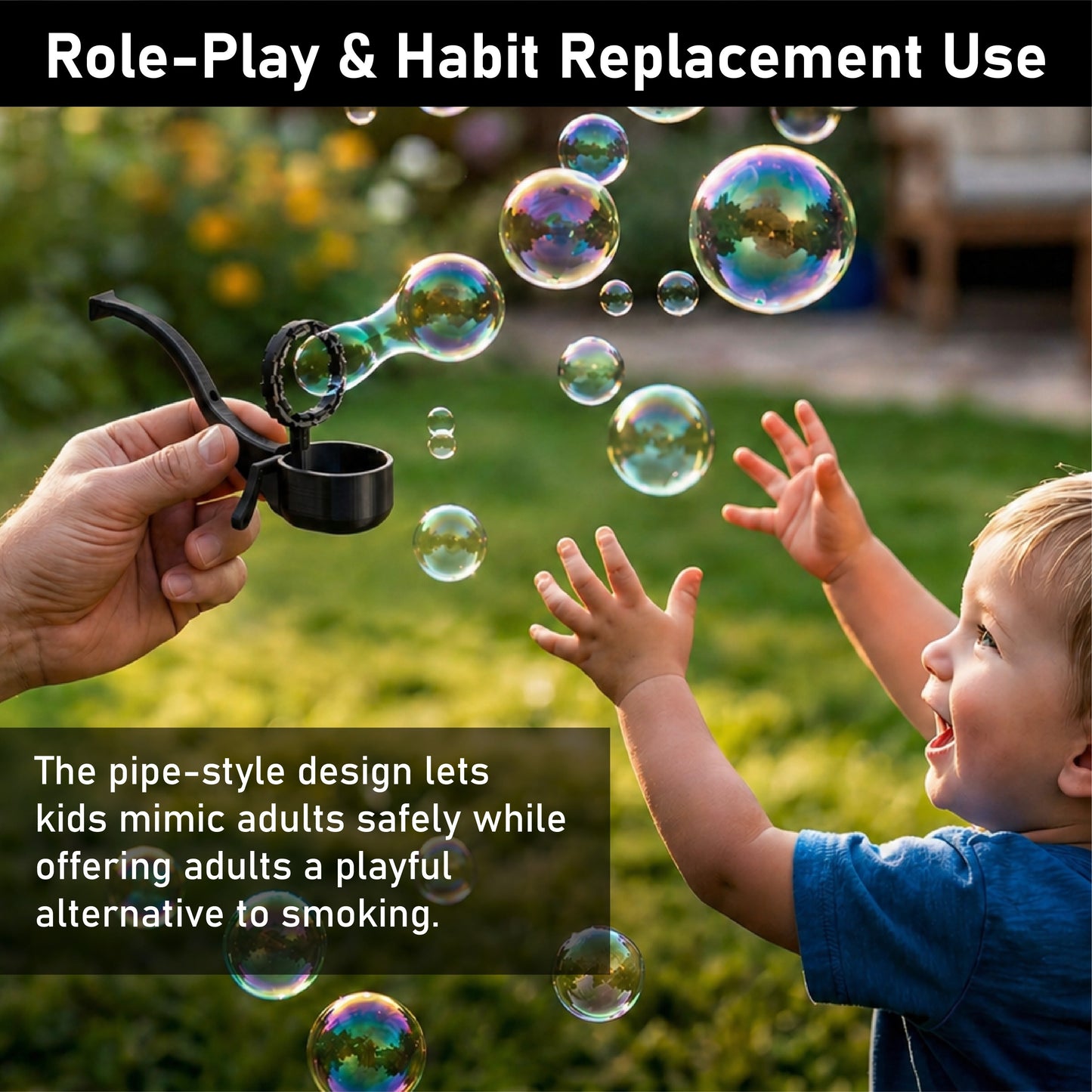 LivLifeGoods™ BubblePipe Fun Blower Toy