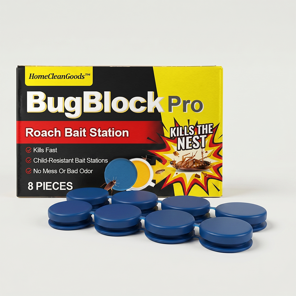 LivLifeGoods™ BugBlock Pro Roach Bait Station