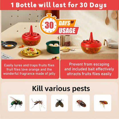 LivLifeGoods™ CleanNest Fly & Multi-Pest Bait Trap