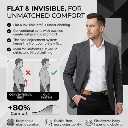 LivLifeGoods™ ComfortStretch No-Buckle Invisible Belt