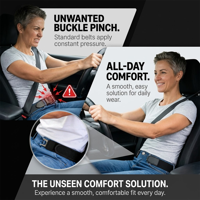 LivLifeGoods™ ComfortStretch No-Buckle Invisible Belt