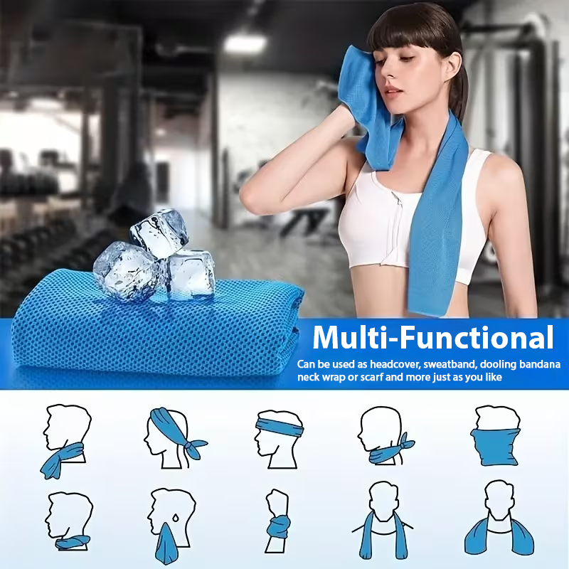 LivLifeGoods™ FitCool Outdoor Ice Cooling Towel Set