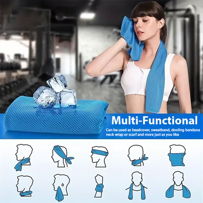 LivLifeGoods™ FitCool Outdoor Ice Cooling Towel Set