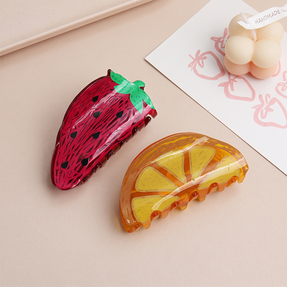 LivLifeGoods™ FruitSplash Fresh Slice Hair Claw