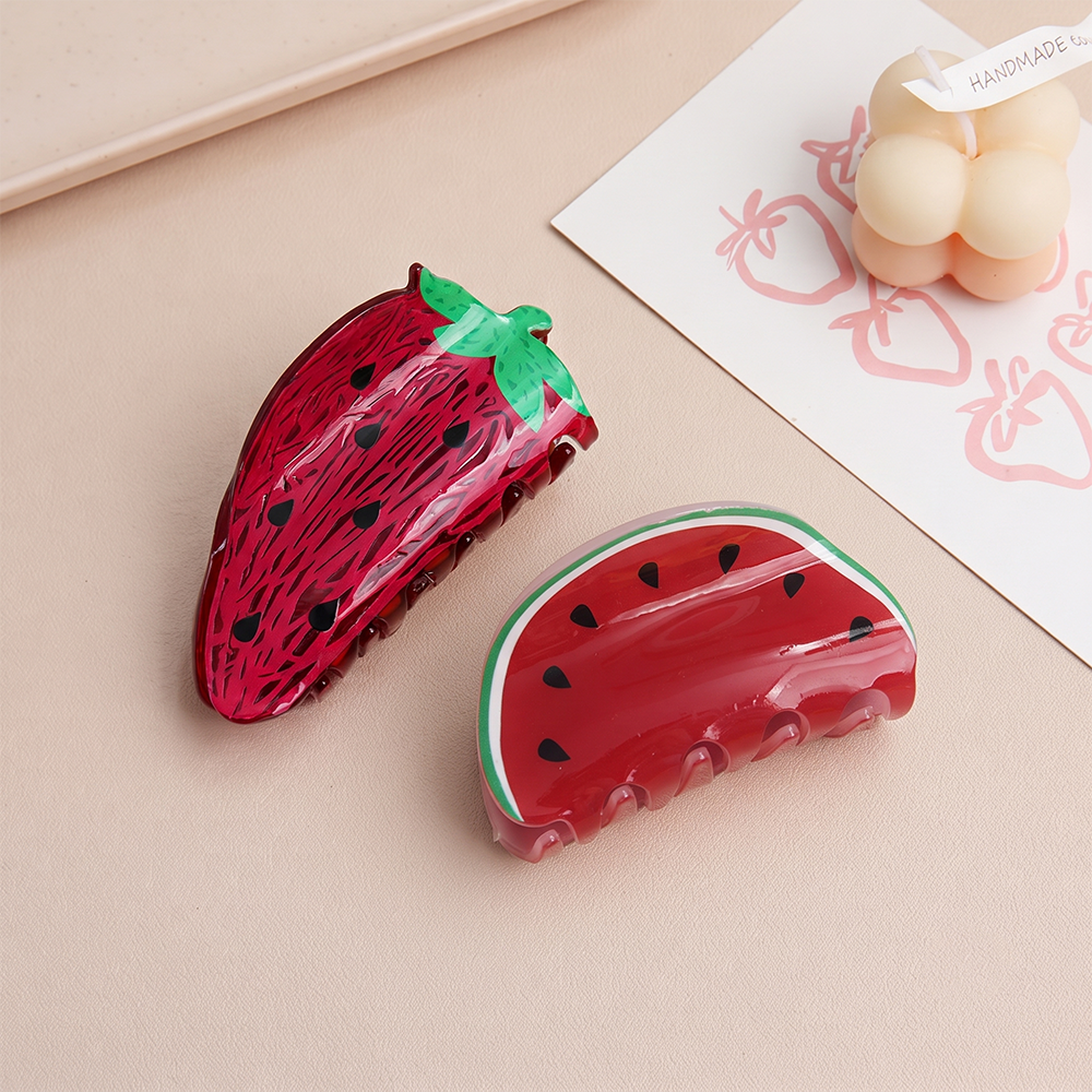 LivLifeGoods™ FruitSplash Fresh Slice Hair Claw