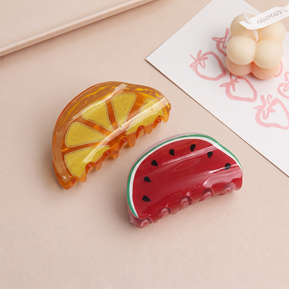LivLifeGoods™ FruitSplash Fresh Slice Hair Claw