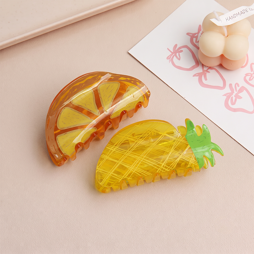 LivLifeGoods™ FruitSplash Fresh Slice Hair Claw