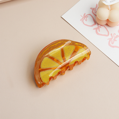 LivLifeGoods™ FruitSplash Fresh Slice Hair Claw