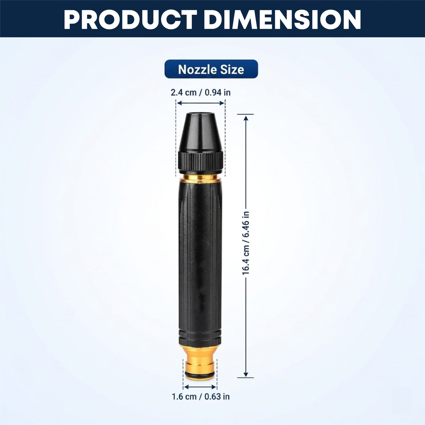 LivLifeGoods™ JetFlow High-Pressure Hose Nozzle
