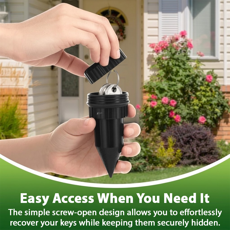LivLifeGoods™ KeyHide Ground Storage Spike