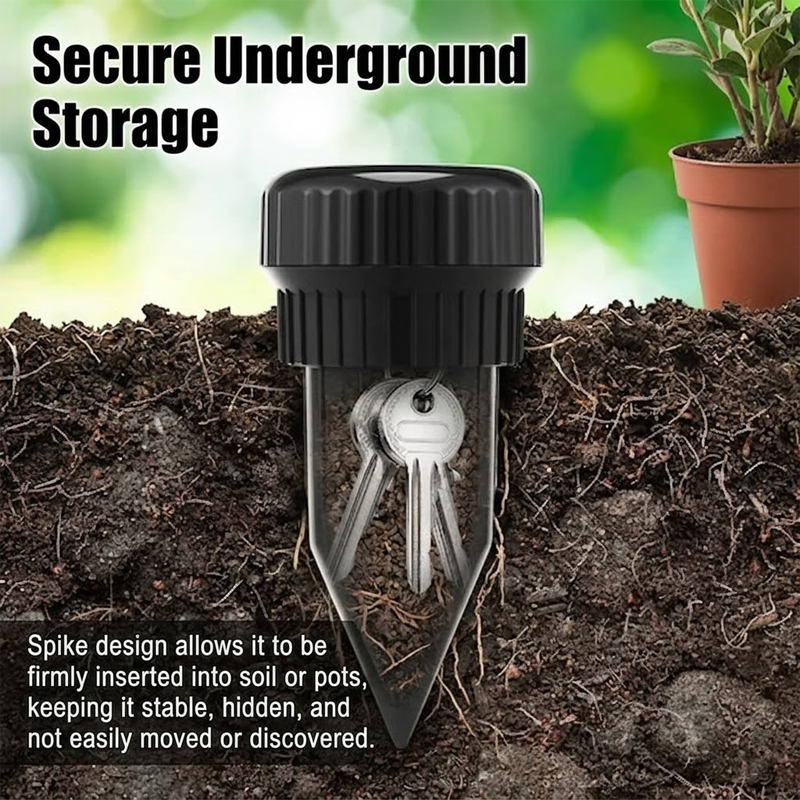 LivLifeGoods™ KeyHide Ground Storage Spike