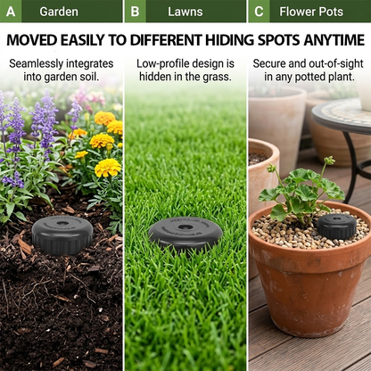 LivLifeGoods™ KeyHide Ground Storage Spike