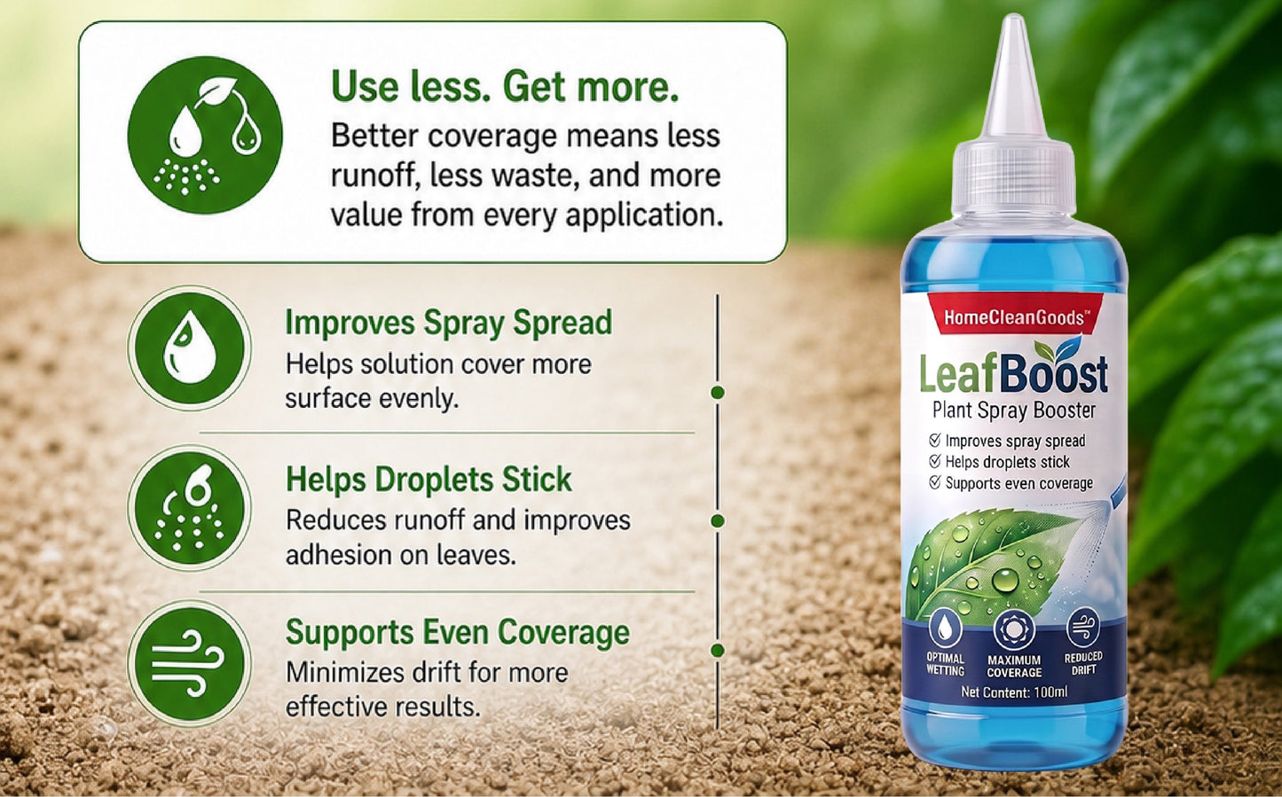 LivLifeGoods™ LeafBoost Plant Spray Booster