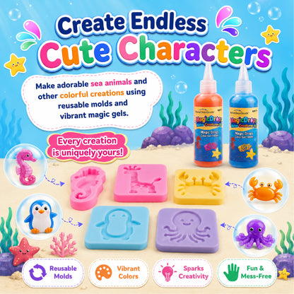 LivLifeGoods™ MagicDrops Water Creatures Kit