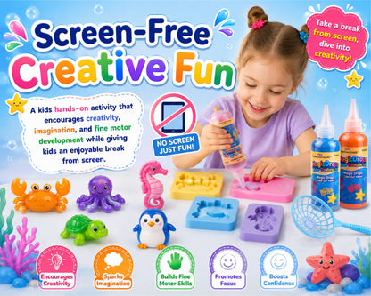 LivLifeGoods™ MagicDrops Water Creatures Kit