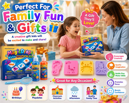 LivLifeGoods™ MagicDrops Water Creatures Kit
